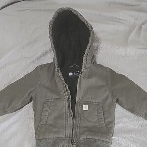 Carhartt Dark Olive Hooded Jacket
